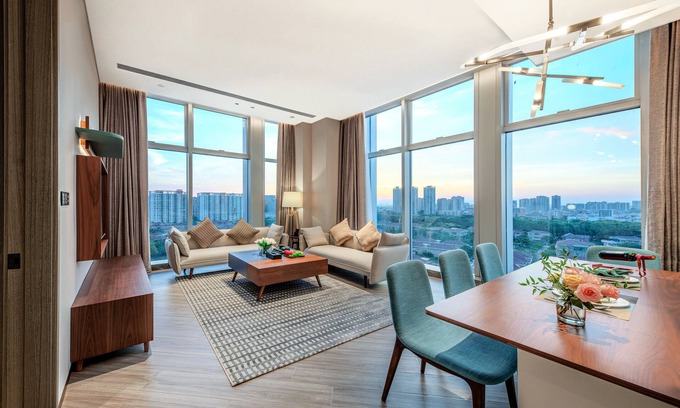 Houjie Hôtel | Shan Zhi Ye Serviced Apartment Hotel - Houjie Wanda Plaza Liaoxia Subway Station
