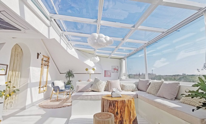 Pudong Lit Et Petit-Déjeuner | Shanghai Ruochu Designer Guesthouse-Near Shanghai Pudong Airport & Disneyland