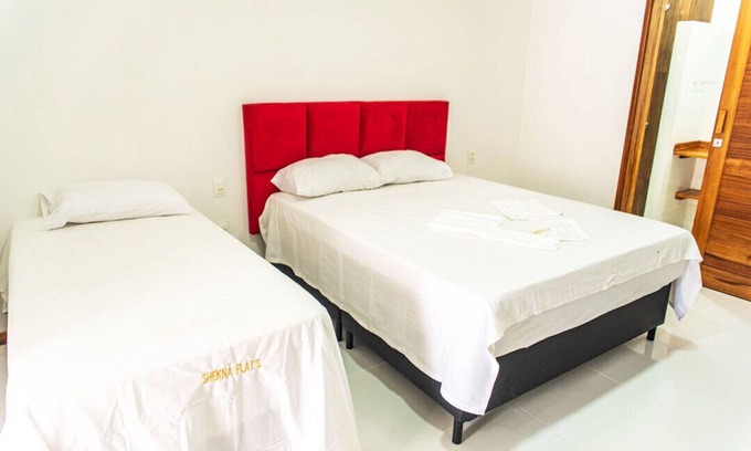 Fortim Appartement | Shekna Flat com Wi-Fi na Praia Pontal de Maceió/CE