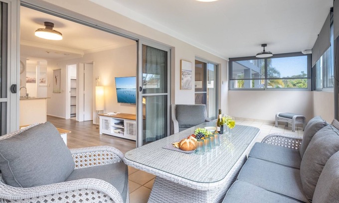 Nelson Bay Appartement | 9 'Shoal Bay Beach Apartments' 2 Shoal Bay Road - climatisation et piscine complexe