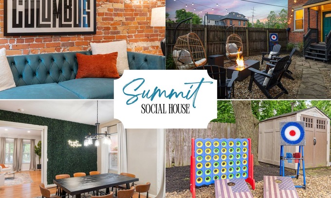 Short North Maison | Short North-Firepit-Free Parking-Walkable/OSU&More