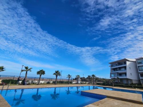 Lamharza Essahel Appartement | Sidi Rahal Blue View, Beachfront wide seaview with pool