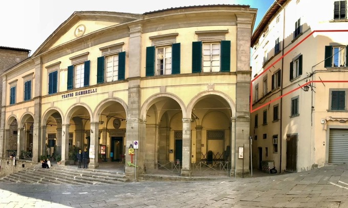 Cortona Old Town Appartement | SIGNORELLI HOUSE appartement insonorisé dans le centre historique