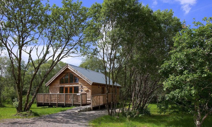 Taynuilt Cabine | Charmante cabane en rondins avec des sacs de caractère.