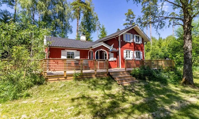 Svenljunga Municipality Maison | Revesjö - House with fantastic lake view. Secluded location!