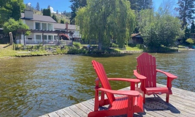 Okanagan-Similkameen Maison | SkaHaven- Direct Lakefront