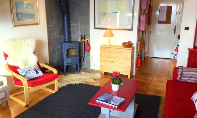 Les Carroz-d'Araches Appartement | Appartement de ski moderne - à côté des pistes, avec appartement attenant disponible