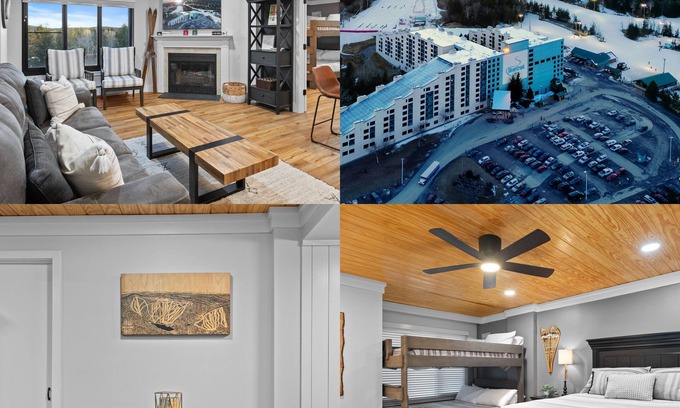 Snowshoe Appartement | Ski In/out, Sleeps 8, Pool, Hot Tub, Snow Tubing!