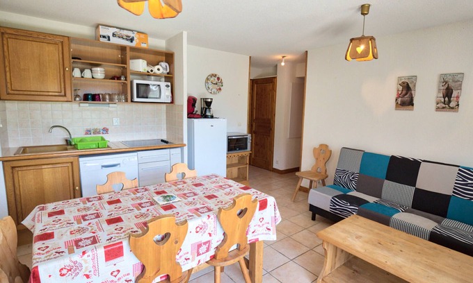 Flumet Appartement | Appartement au pied des pistes avec grande terrasse et parking