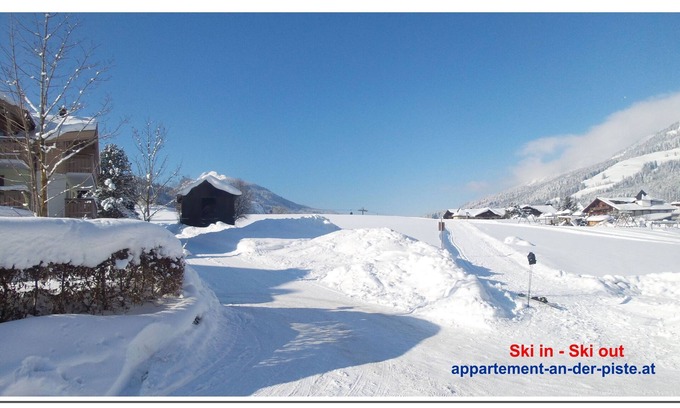 Rain Appartement | SKI-IN SKI-OUT dans LEOGANG: 3 BR - LOCATION DE VACANCES * 82m² * * emplacement idéal Jardin * Cheminée