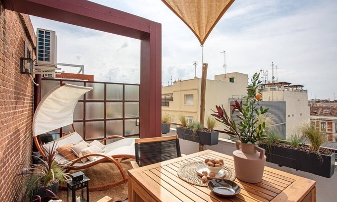 Trafalgar Appartement | Skoura - 3 bedrooms and terrace in Almagro