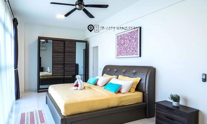 Bukit Indah Appartement | Sky Loft (ホ ー ム ス テ イ) @ JB City Homestay