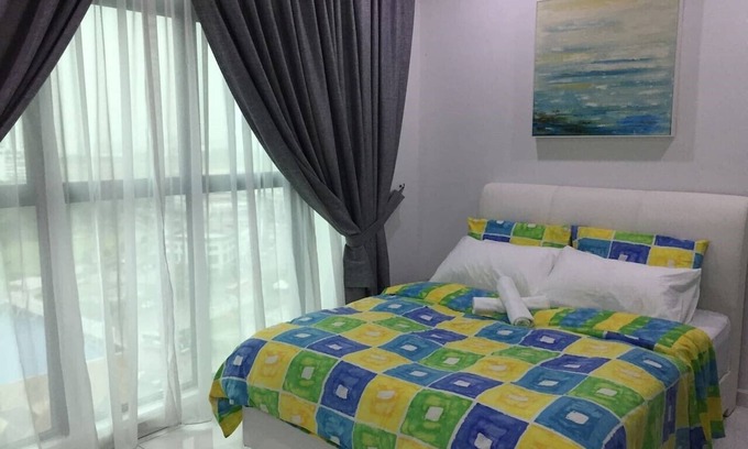 Bukit Indah Appartement | Sky Loft 6pax (WIFI) 13 @ JB City Homestay