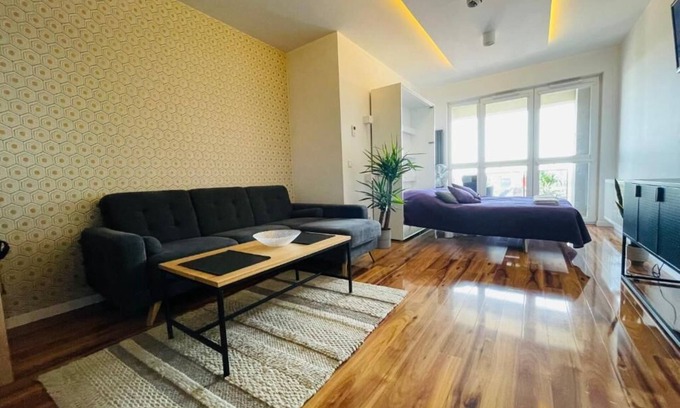 West Pomeranian Voivodeship Appartement | Sky View Apartments Szczecin, Beautiful view of the city