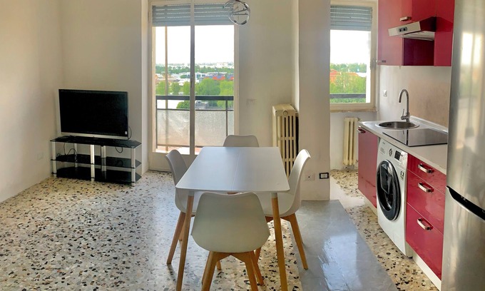 Cinisello Balsamo Appartement | Skyview Retreat : Amazing lighting attic with panoramic view