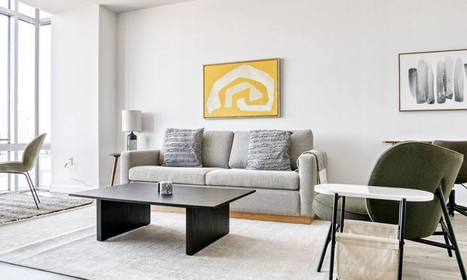 Cambridgeport Appartement | Sleek Cambridge 1BR w/ Gym & W/D, close to Central Square, by Blueground