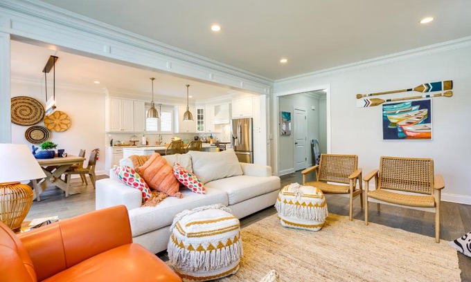 Long Branch Maison | Sleek Long Branch Vacation Rental with Pool and Patio!