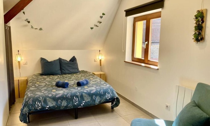 Niedermorschwihr Cottage | Petite Maison avec Terrasse | Gîte des Épicurieux