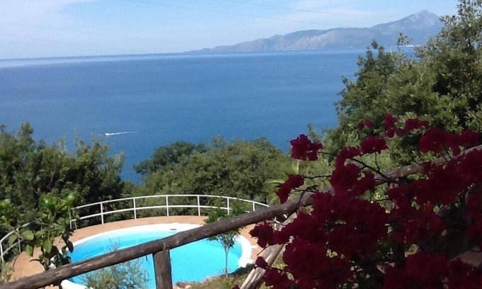 Cersuta Maison | Petite maison située au calme, piscine et vue sur la mer/Le Golfe de Policastro