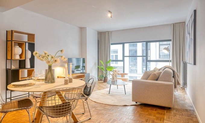 University District Appartement | Smart and cosy 4P Apt in Antwerp with balcony