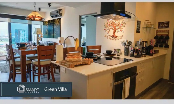 Mata Redonda Appartement | @SmartMobilis Luxury Villa for Long Stays & Medical Tourism Balcony,Pool & Gym