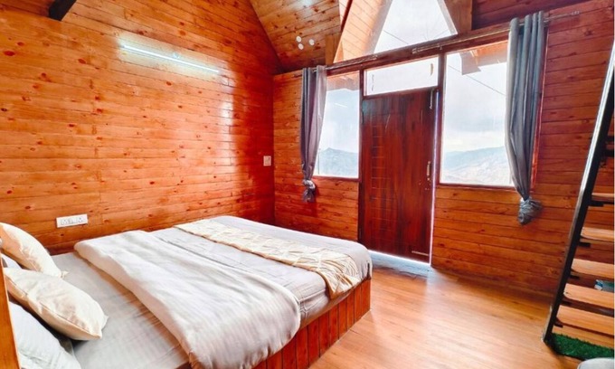 Theog Cottage | Snowind Cottages - Double Room with Mountain View