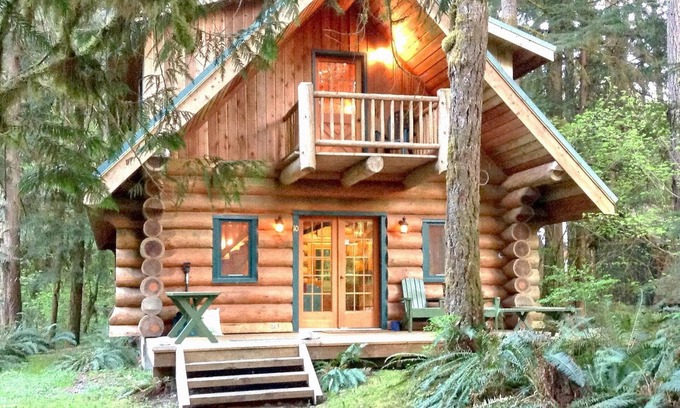Glacier Cabine | Snowline Cabin # 10 - Cabane en rondins réels - WiFi - SLEEPS-8