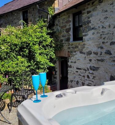 Blaencelyn Maison | Snuggle hot tub Dolgoy