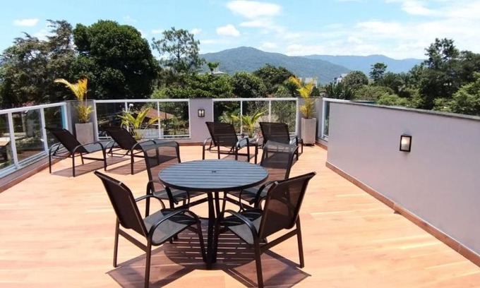 Barra da Lagoa Cabine | Solarium Flats Itagua Próximo ao Aquário e a Praça da Baleia