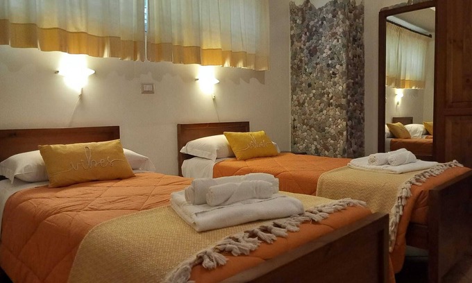 Villagonia Appartement | Chambre 'Twin Con Terrazzino Esterno' avec Terrasse Privée, Wi-Fi et Climatisation