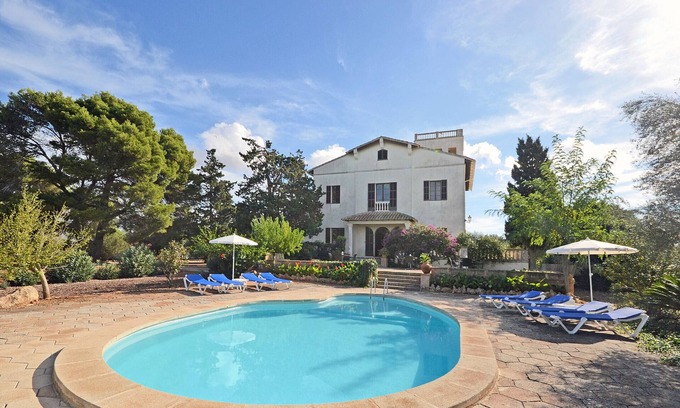 Son Antem Villa | Son Granada - Grande maison de campagne avec piscine pour 12 personnes