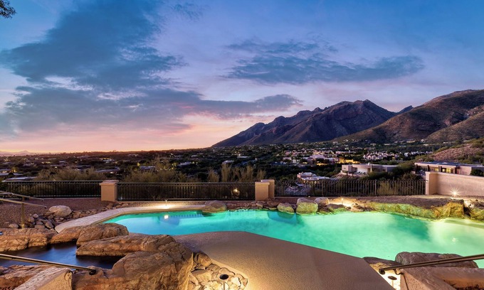 Sin Vacas Maison | Sonoran Sunset:Breathtaking Views/ Heated Pool + Spa