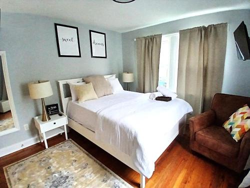 Northeast Lit Et Petit-Déjeuner | Soothing Private Room in Washington DC