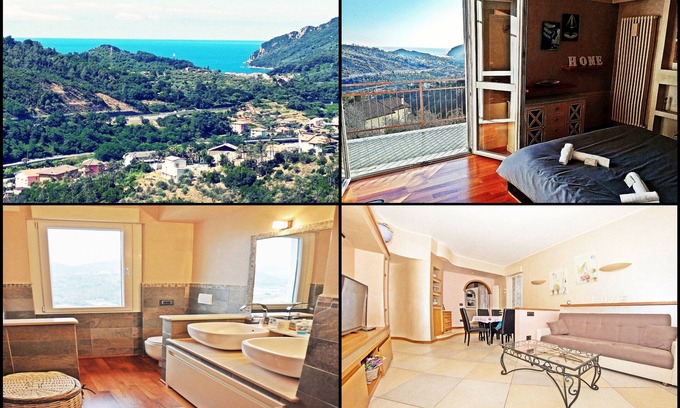 Casarza Ligure Maison | Appartement sophistiqué avec vue sur la mer à côté des Cinque Terre, Portofino, Sestri Levante