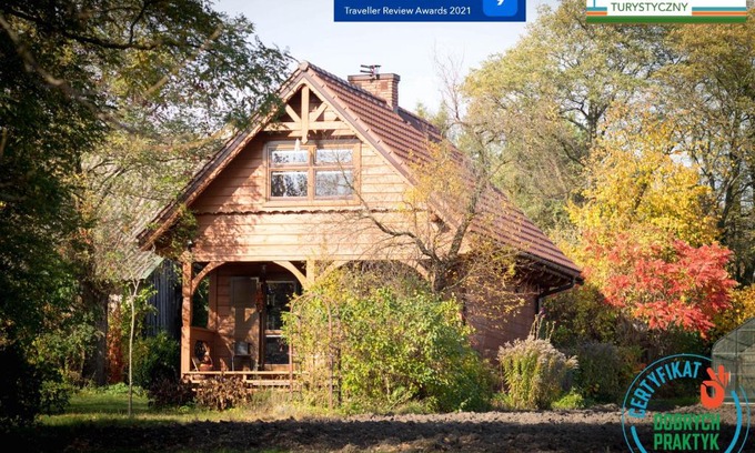 gmina Łapy Maison | Sosnowy domek w rezerwacie nad Narwią