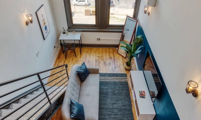 West Philadelphia Appartement | Sosuite | Studio Loft w W/D, Gym, Lounge