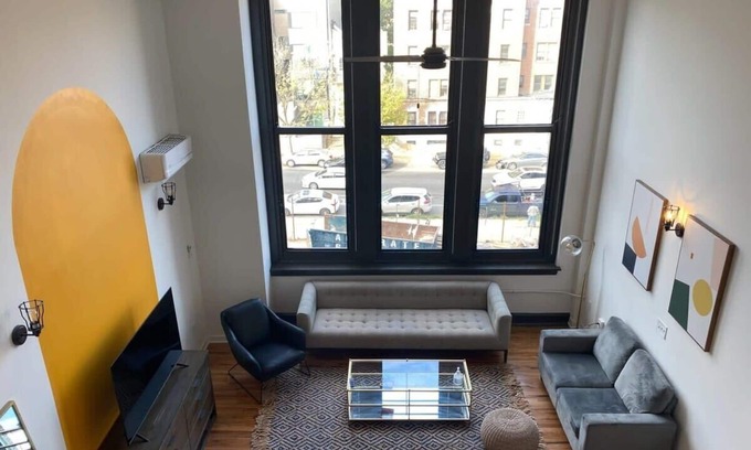 West Philadelphia Appartement | Sosuite | Studio Loft w W/D, Gym, Lounge