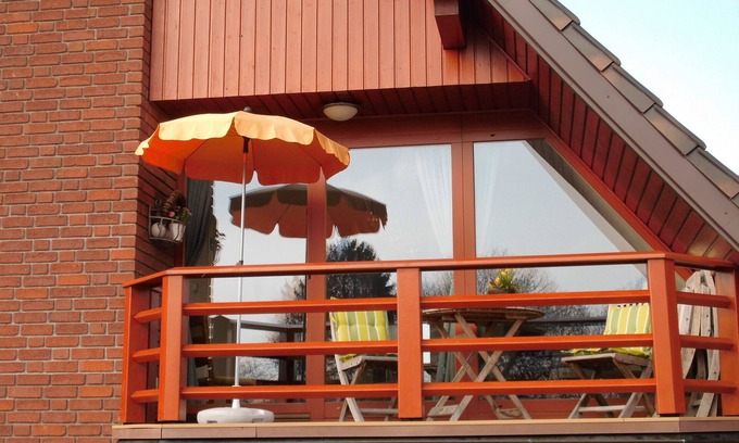 Altefaehr Appartement | Appartement balcon dans le plus récent station approuvé par l'Etat Altefähr de Rügen