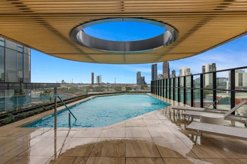 South Melbourne Appartement | Southbank 1-Bed Resort with Study, Pool and Gym