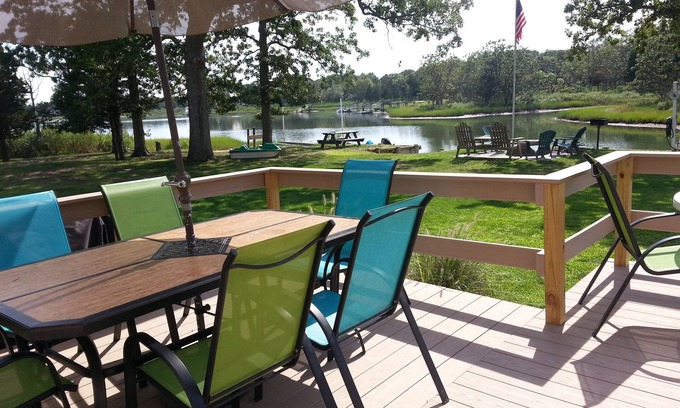 Southold Maison | Southold Waterfront avec Embarcadère, Rampe, bain à remous et Plages
