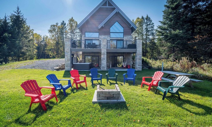 Lac-Etchemin Chalet De Ski | Chalet la Barque du Bonheur et SPA