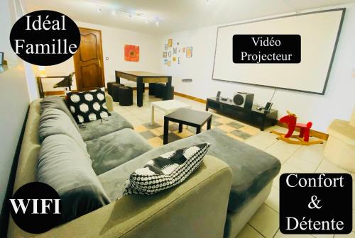 Beauregard-Vendon Appartement | Spacieux Appartement 110m2 avec terrasse privative