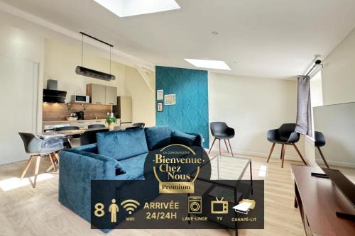 Riom Appartement | Spacieux Appartement 8 Couchages en Centre de Riom N9
