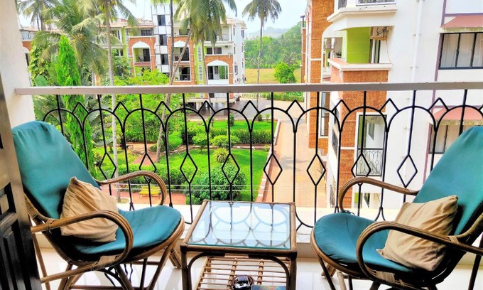 Candolim Appartement | Spacious 1 BHK Sukoon Homes