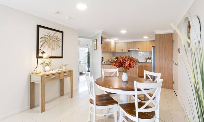 South Brisbane Appartement | Spacious 2 Bed/2 Bath Garden Apartment Aircon, Spacious 2 Bed Garden Apartment