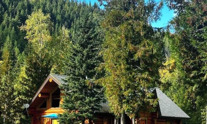 Clearwater Appartement | Spacious 3 bed 3 bath Log Cabin Home