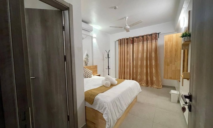 Hulhumale Appartement | Spacious 3-bedroom apartment with WiFi, AC in charming Phase 02