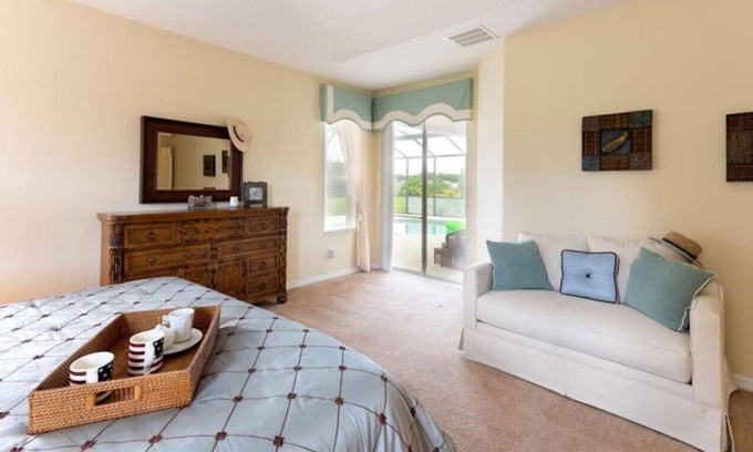 Watersong Maison | Spacious 5 BR Pool Home near Disney/w/ WI-FI -BBQ