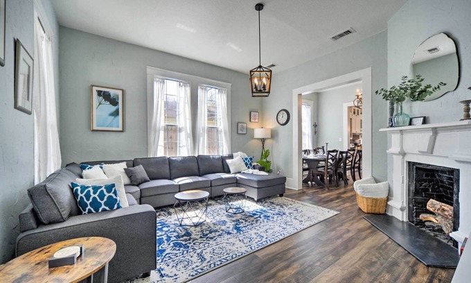 Gonzales Maison | Spacious Abode, Walk to Texas Heroes Square!