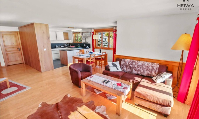 Chateau-d'Oex Appartement | Logement spacieux et confortable